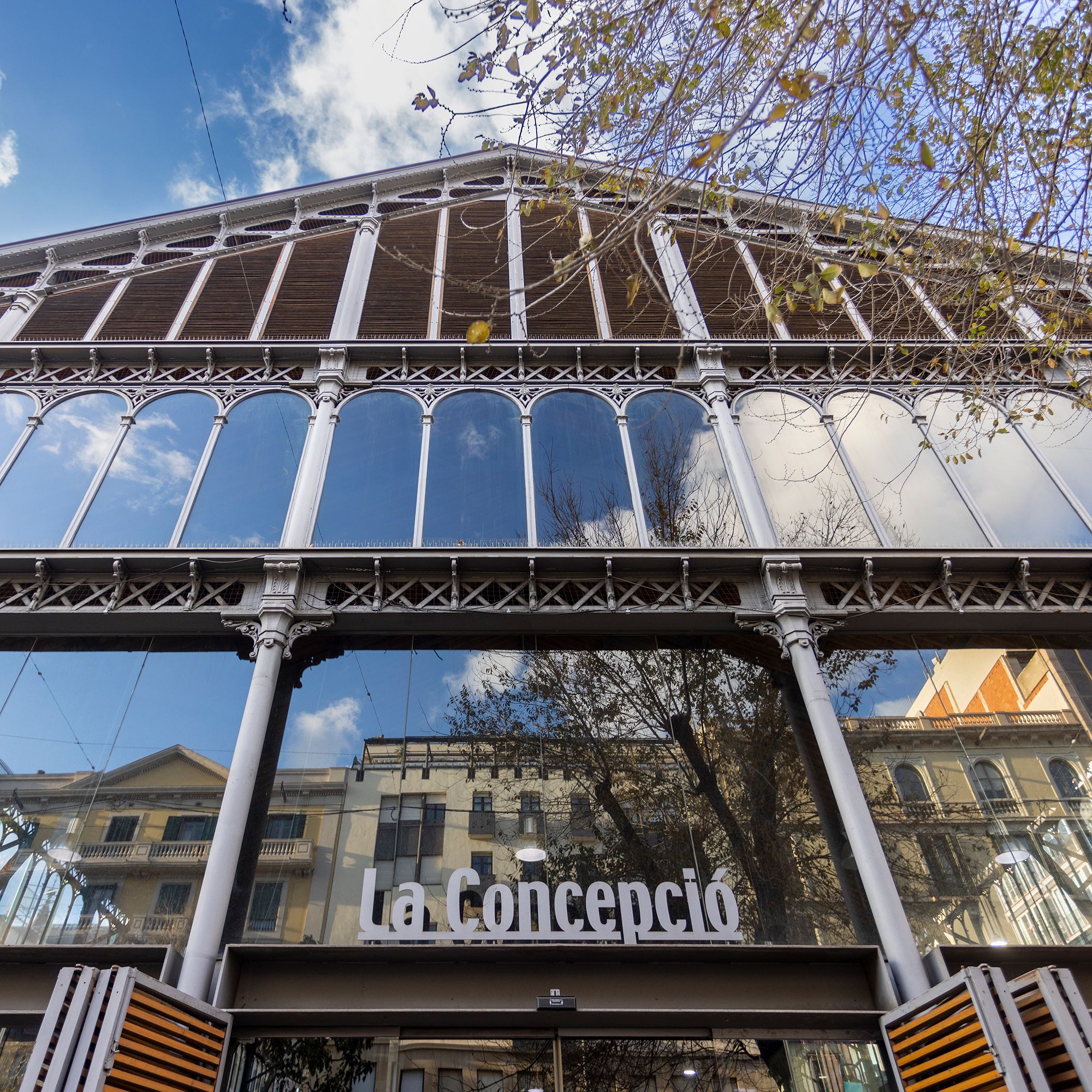 Rehabilitación de la cubierta del mercado de la concepción
