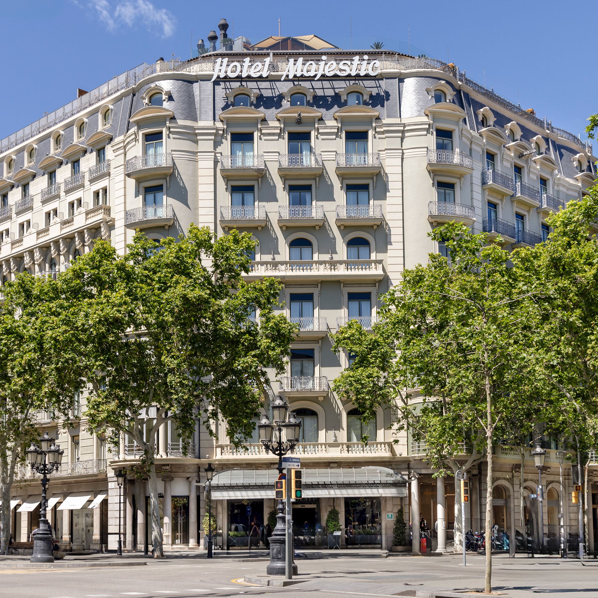 Rehabilitación de las fachadas de Hotel Majestic